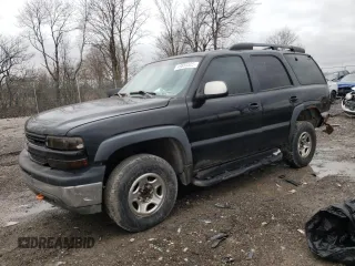 2001 Chevrolet Tahoe LS with VIN 1GNEK13T41R202324, listed as a Copart auction lot 49880325 with 208,165 mi miles and Clean Title. Bid and sale history available at carsss.com. Image 1.