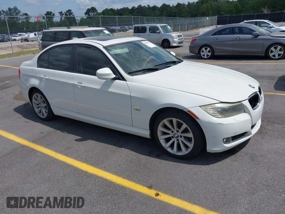 2011 BMW 3 Series 328i xDrive with VIN WBAPK5C51BF124871, listed as a IAAI auction lot 42081999 with 129,120 mi miles. Bid and sale history available at carsss.com. Image 1.