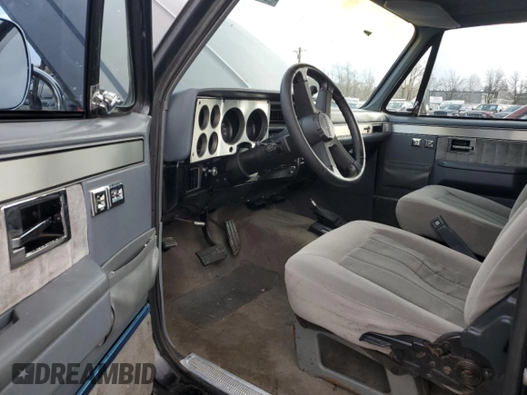 1987 Chevrolet Blazer с VIN 1GNEV18K9HF102612, выставлен на аукционе Copart как лот 86757414 с пробегом 6 978 миль миль и Чистый • Clean title. История ставок и продаж доступна на DreamBid. Изображение 8.