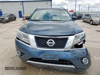 2015 Nissan Pathfinder SV with VIN 5N1AR2MN9FC703515, listed as a Copart auction lot 58198325 with 154,468 mi miles and Salvage title. Bid and sale history available at DreamBid. Image 5.