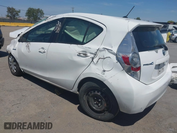 2013 Toyota Prius One z VIN JTDKDTB39D1533017, wystawiony jako IAAI lot #42383282 z przebiegiem 162 435 mil mil oraz . Historia ofert i sprzedaży dostępna na DreamBid. Obrazek 3.