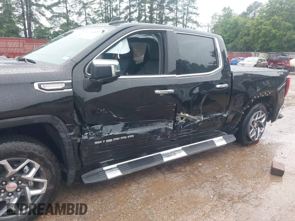 2024 GMC Sierra 1500 SLT with VIN 3GTUUDED6RG275549, listed as a IAAI auction lot 42481593 with 6,174 mi miles and . Bid and sale history available at DreamBid. Image 6.