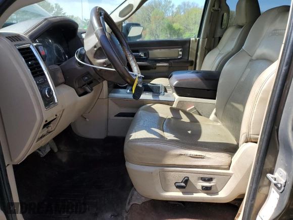 2013 Ram 2500 Laramie with VIN 3C6UR5FL7DG613957, listed as a Copart auction lot 53930035 with 141,953 mi miles and Salvage title. Bid and sale history available at DreamBid. Image 7.