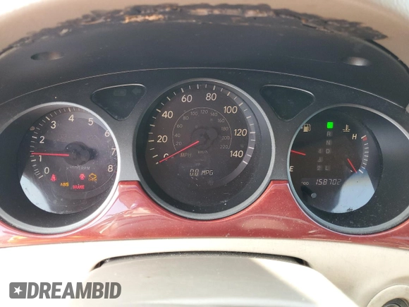 2002 Lexus ES 300 z VIN JTHBF30GX25014756, wystawiony jako Copart lot #59899805 z przebiegiem 158 702 mil mil oraz Szkoda całkowita • Salvage title. Historia ofert i sprzedaży dostępna na DreamBid. Obrazek 9.