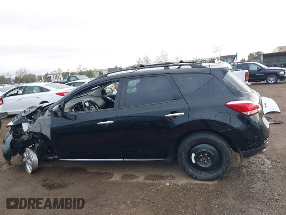 2014 Nissan Murano SV with VIN JN8AZ1MU3EW411267, listed as a IAAI auction lot 41758581 with 120,907 mi miles and . Bid and sale history available at DreamBid. Image 14.