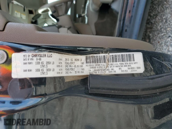 2009 Jeep Commander Sport с VIN 1J8HH48K79C505403, выставлен на аукционе Copart как лот 56765225 с пробегом 194 512 миль миль и Чистый • Clean title. История ставок и продаж доступна на DreamBid. Изображение 13.