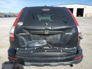 2011 Honda CR-V LX with VIN JHLRE4H32BC010757, listed as a Copart auction lot 50101075 with 163,357 mi miles and Salvage Title. Bid and sale history available at carsss.com. Image 6.