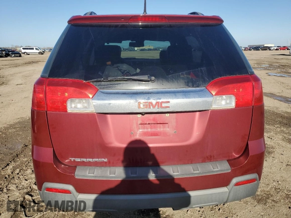 2011 GMC Terrain SLT-1 with VIN 2CTALUEC4B6360506, listed as a Copart auction lot 47655655 with Not Provided miles and Clean Title. Bid and sale history available at carsss.com. Image 6.