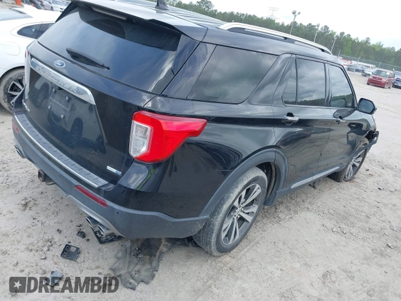 2020 Ford Explorer Platinum z VIN 1FM5K8HC1LGB33273, wystawiony jako IAAI lot #41951885 z przebiegiem 74 734 mil mil oraz . Historia ofert i sprzedaży dostępna na DreamBid. Obrazek 4.