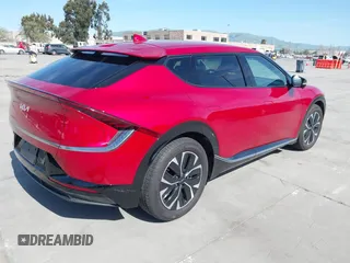 2024 Kia EV6 Wind with VIN KNDC3DLC2R5159684, listed as a IAAI auction lot 41960405 with 5,394 mi miles and . Bid and sale history available at DreamBid. Image 4.