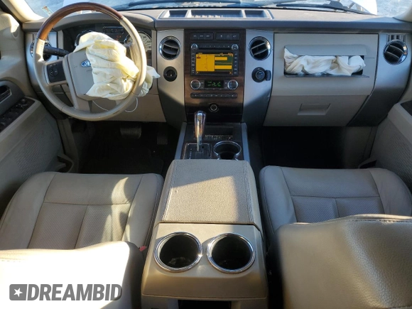 2010 Ford Expedition Max Limited with VIN 1FMJK1K53AEA00670, listed as a Copart auction lot 84273534 with 257,451 mi miles and Salvage Title. Bid and sale history available at DreamBid. Image 8.
