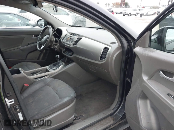 2013 Kia Sportage LX with VIN KNDPB3A27D7452499, listed as a IAAI auction lot 42164249 with 169,845 mi miles. Bid and sale history available at carsss.com. Image 5.