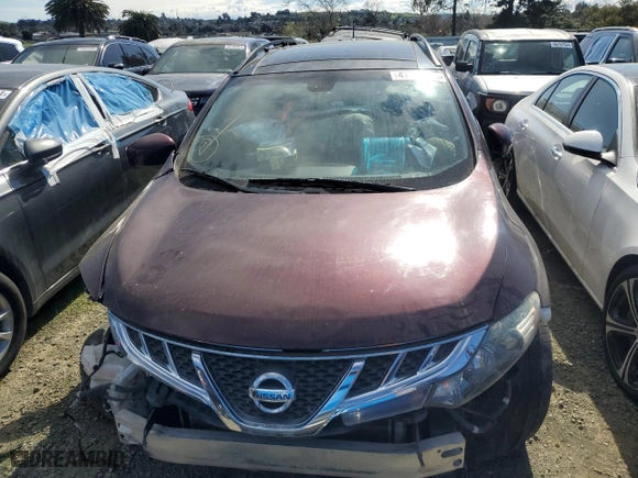 2014 Nissan Murano SV with VIN JN8AZ1MU0EW420931, listed as a Copart auction lot 47779915 with 0 mi miles and Clean Title. Bid and sale history available at carsss.com. Image 5.