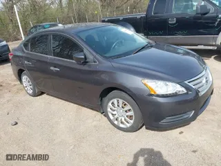 2014 Nissan Sentra SV with VIN 3N1AB7AP6EL697528, listed as a IAAI auction lot 41946055 with 143,064 mi miles. Bid and sale history available at carsss.com. Image 1.