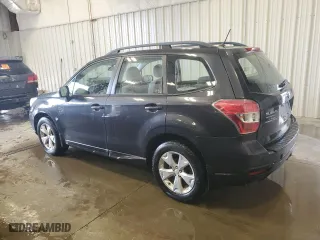 2015 Subaru Forester 2.5i with VIN JF2SJABC8FH501779, listed as a Copart auction lot 52685755 with 80,510 mi miles and Non Repairable. Bid and sale history available at carsss.com. Image 2.