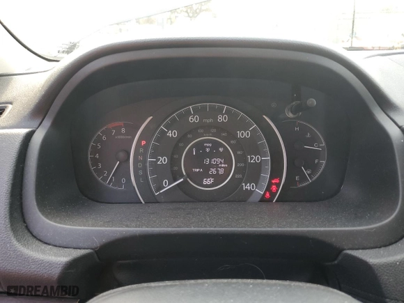 2016 Honda CR-V EX-L with VIN 2HKRM3H72GH568701, listed as a Copart auction lot 49682545 with 131,094 mi miles and Salvage Title. Bid and sale history available at carsss.com. Image 9.