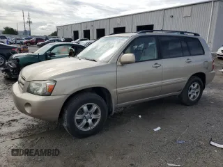 2005 Toyota Highlander z VIN JTEEP21A650101454, wystawiony jako Copart lot #59284975 z przebiegiem 200 768 mil mil oraz Czysty tytuł • Clean title. Historia ofert i sprzedaży dostępna na DreamBid. Obrazek 1.