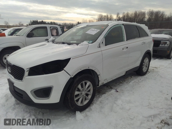 2018 Kia Sorento LX with VIN 5XYPGDA34JG404831, listed as a IAAI auction lot 41649771 with 81,819 mi miles. Bid and sale history available at carsss.com. Image 17.