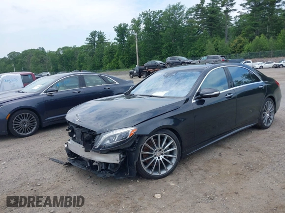 2015 Mercedes-Benz S 550 with VIN WDDUG8FB7FA162558, listed as a IAAI auction lot 42470086 with 104,992 mi miles and . Bid and sale history available at DreamBid. Image 2.