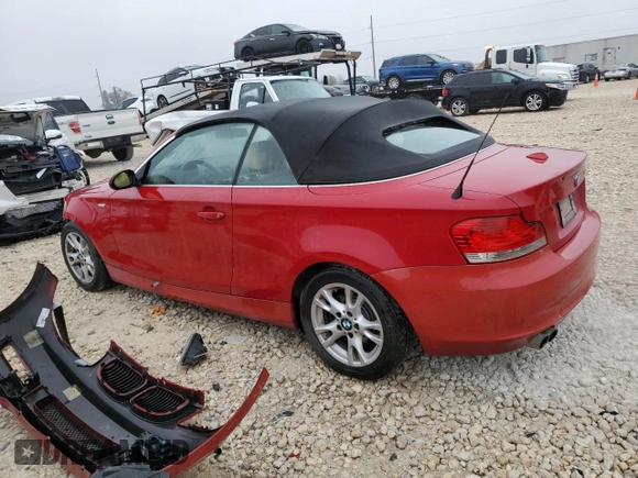 2009 BMW 1 Series 128i with VIN WBAUL73509VJ75919, listed as a Copart auction lot 83335344 with 185,219 mi miles and Salvage Title. Bid and sale history available at DreamBid. Image 2.