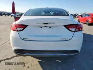 2015 Chrysler 200 C with VIN 1C3CCCCB6FN575089, listed as a Copart auction lot 47420555 with 135,448 mi miles and Salvage Title. Bid and sale history available at carsss.com. Image 6.