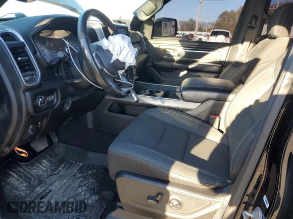 2019 Ram 1500 Big Horn/Lone Star with VIN 1C6RRFFG1KN814823, listed as a Copart auction lot 80567494 with 70,659 mi miles and Salvage Title. Bid and sale history available at carsss.com. Image 7.