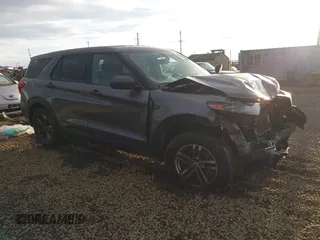 2020 Ford Police Interceptor Utility z VIN 1FM5K8AB5LGA55727, wystawiony jako IAAI lot #40877399 z przebiegiem 38 827 mil mil oraz . Historia ofert i sprzedaży dostępna na DreamBid. Obrazek 1.
