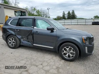 2021 Kia Telluride EX with VIN 5XYP3DHCXMG148538, listed as a Copart auction lot 56045245 with 51,998 mi miles and Salvage title. Bid and sale history available at DreamBid. Image 4.
