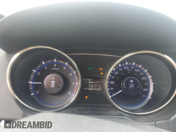 2012 Hyundai Sonata SE z VIN 5NPEC4AC3CH489045, wystawiony jako Copart lot #57980785 z przebiegiem 241 729 mil mil oraz Czysty tytuł • Clean title. Historia ofert i sprzedaży dostępna na DreamBid. Obrazek 9.