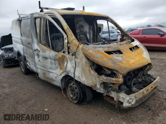 2016 Ford Transit Cargo with VIN 1FTYR1ZM5GKB43612, listed as a Copart auction lot 80563754 with Not provided miles and Salvage title. Bid and sale history available at DreamBid. Image 4.