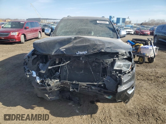 2018 Jeep Grand Cherokee Limited with VIN 1C4RJFBG3JC406498, listed as a Copart auction lot 48665865 with 121,948 mi miles and Salvage Title. Bid and sale history available at DreamBid. Image 5.