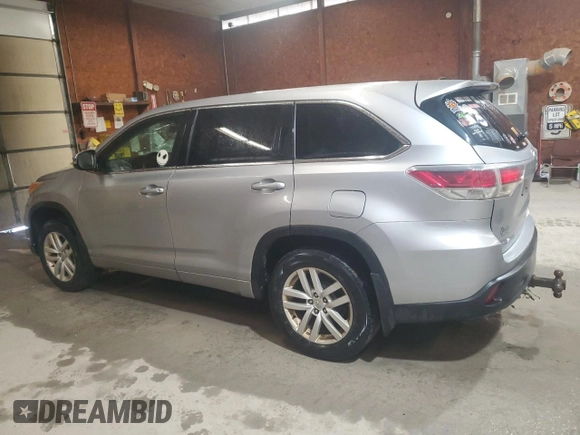 2015 Toyota Highlander LE z VIN 5TDBKRFHXFS217825, wystawiony jako Copart lot #57860765 z przebiegiem 221 930 mil mil oraz Szkoda całkowita • Salvage title. Historia ofert i sprzedaży dostępna na DreamBid. Obrazek 2.