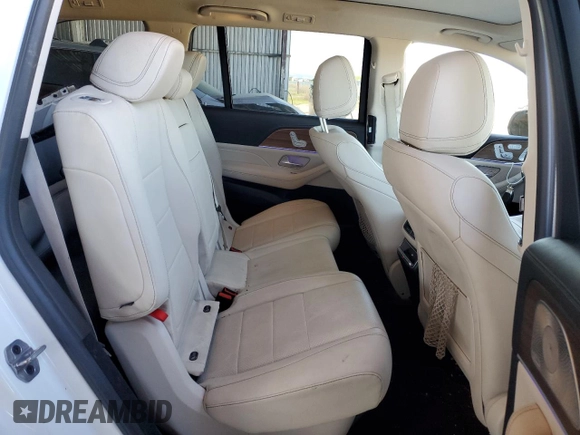 2023 Mercedes-Benz GLS 450 with VIN 4JGFF5KE7PA954520, listed as a Copart auction lot 47780935 with 22,752 mi miles and Salvage Title. Bid and sale history available at DreamBid. Image 11.