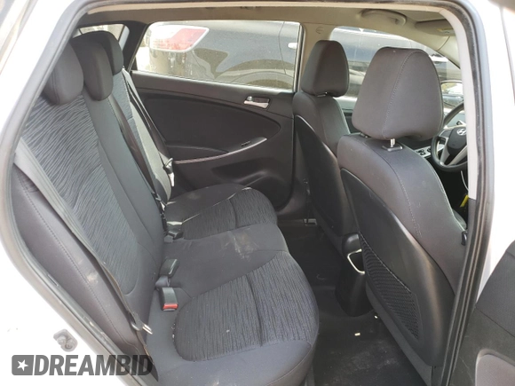 2017 Hyundai Accent SE with VIN KMHCT5AE0HU336808, listed as a Copart auction lot 56122085 with 132,438 mi miles and Salvage Title. Bid and sale history available at DreamBid. Image 10.