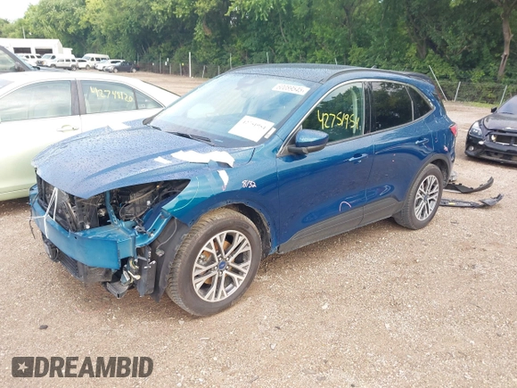 2020 Ford Escape SEL with VIN 1FMCU0H64LUB62507, listed as a IAAI auction lot 42751954 with 94,652 mi miles and . Bid and sale history available at DreamBid. Image 18.