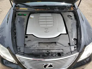 2009 Lexus LS 460 with VIN JTHCL46F195002703, listed as a Copart auction lot 54679515 with 222,391 mi miles and Salvage title. Bid and sale history available at DreamBid. Image 11.