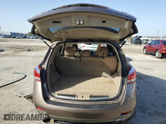 2012 Nissan Murano SL z VIN JN8AZ1MW3CW205039, wystawiony jako Copart lot #47842345 z przebiegiem 153 283 mil mil oraz Szkoda całkowita • Salvage title. Historia ofert i sprzedaży dostępna na DreamBid. Obrazek 6.