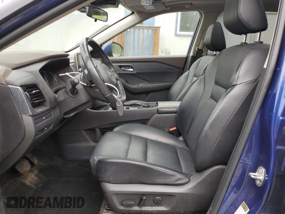 2021 Nissan Rogue SV z VIN JN8AT3BB9MW206307, wystawiony jako Copart lot #57290825 z przebiegiem 66 874 mil mil oraz Szkoda całkowita • Salvage title. Historia ofert i sprzedaży dostępna na DreamBid. Obrazek 7.