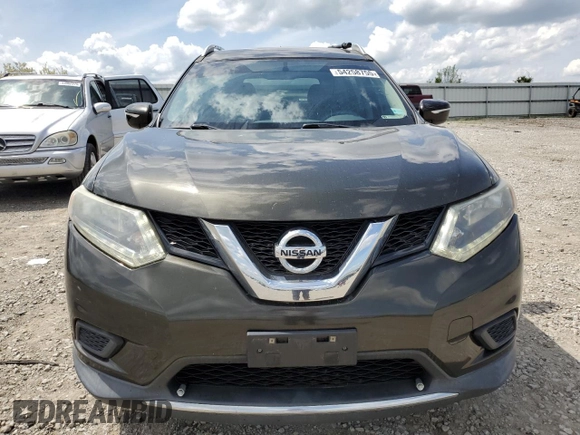2015 Nissan Rogue SV with VIN 5N1AT2MV0FC871268, listed as a Copart auction lot 54258755 with 89,786 mi miles and Salvage Title. Bid and sale history available at DreamBid. Image 5.
