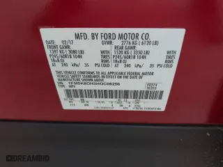 2017 Ford Explorer XLT with VIN 1FM5K8DH3HGC08256, listed as a IAAI auction lot 41955071 with 44,132 mi miles. Bid and sale history available at carsss.com. Image 9.