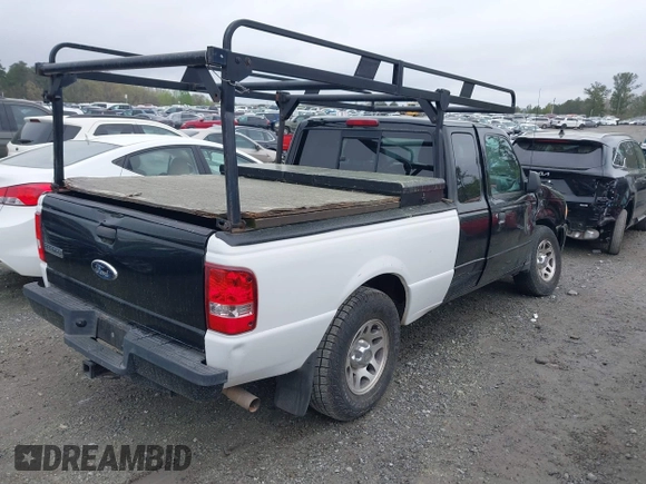 2010 Ford Ranger XLT with VIN 1FTLR4EE7APA18356, listed as a IAAI auction lot 41922053 with 195,000 mi miles. Bid and sale history available at carsss.com. Image 4.