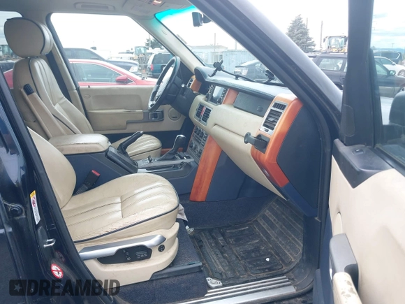 2006 Land Rover Range Rover SC with VIN SALMF13456A215549, listed as a IAAI auction lot 42301031 with 311,511 mi miles and . Bid and sale history available at DreamBid. Image 5.