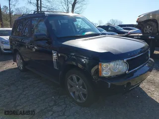 2008 Land Rover Range Rover SC with VIN SALMF13498A294517, listed as a IAAI auction lot 41592692 with 111,239 mi miles. Bid and sale history available at carsss.com. Image 1.