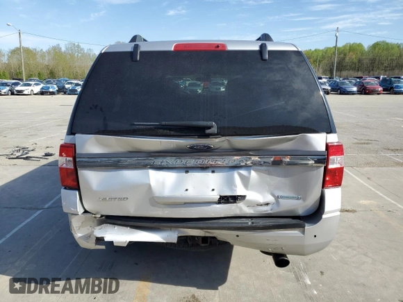2017 Ford Expedition Max Limited z VIN 1FMJK2AT6HEA67201, wystawiony jako Copart lot #53456885 z przebiegiem 147 647 mil mil oraz Szkoda całkowita • Salvage title. Historia ofert i sprzedaży dostępna na DreamBid. Obrazek 6.