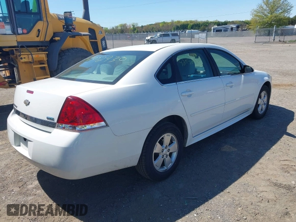 2011 Chevrolet Impala LT Fleet with VIN 2G1WG5EK1B1293260, listed as a IAAI auction lot 42052930 with 84,721 mi miles and . Bid and sale history available at DreamBid. Image 4.