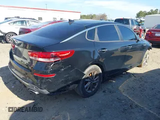 2019 Kia Optima LX with VIN 5XXGT4L37KG377221, listed as a IAAI auction lot 41488618 with 51,336 mi miles. Bid and sale history available at carsss.com. Image 4.