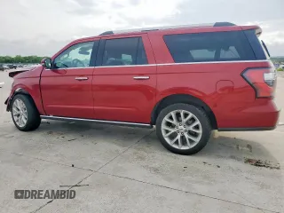 2018 Ford Expedition Max Limited with VIN 1FMJK1KT2JEA07608, listed as a Copart auction lot 55061235 with 93,230 mi miles and Salvage title. Bid and sale history available at DreamBid. Image 2.