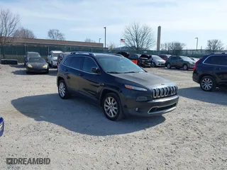 2014 Jeep Cherokee Limited with VIN 1C4PJLDB3EW279196, listed as a IAAI auction lot 41800887 with 114,542 mi miles. Bid and sale history available at carsss.com. Image 1.