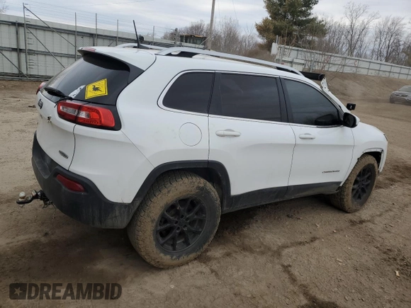 2018 Jeep Cherokee Latitude Tech Connect with VIN 1C4PJMCB5JD529390, listed as a Copart auction lot 50791305 with 140,585 mi miles and Salvage title. Bid and sale history available at DreamBid. Image 3.