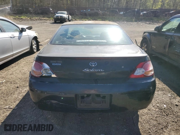 2003 Toyota Solara SE with VIN 2T1CF22P13C605852, listed as a Copart auction lot 53646145 with 92,835 mi miles and Salvage Title. Bid and sale history available at carsss.com. Image 6.
